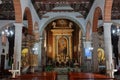 The interior of the Mother Church of El Salvador