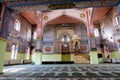Interior of Mukhtarov Mosque in Vladikavkaz, Russia