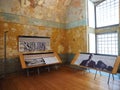 Interior of the Museum Portuguese center of Photography in Porto located in the historic jail building