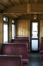 Interior of a narrow gauge wagon