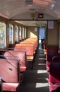 Interior of a narrow gauge wagon