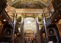 The interior of the National Austrian Library in the Hofburg Palace