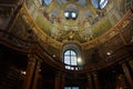 The interior of the National Austrian Library in the Hofburg Palace