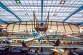 Interior of National Technical Museum in Prague. For over a hundred years extensive co Royalty Free Stock Photo