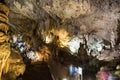 Interior of Natural Cave in Andalusia, Spain Royalty Free Stock Photo