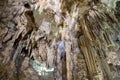 Interior of Natural Cave in Andalusia, Spain Royalty Free Stock Photo