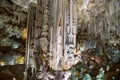Interior of Natural Cave in Andalusia, Spain Royalty Free Stock Photo