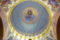 Interior of Naval Cathedral of Saint Nicholas in Kronstadt, St. Petersburg, Russia Royalty Free Stock Photo