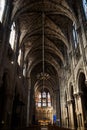 Interior nave of the Saint Louis des Chartrons Catholic Church in Bordeaux