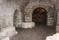 The interior of the necropolis in the Bet She`arim National Park in the Kiriyat Tivon city in Israel