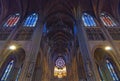 Saint Peter and Paul Church Interior, Ostend, Belgium Royalty Free Stock Photo