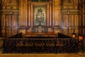 Interior of the Neoclassical Bolsa Palace Royalty Free Stock Photo