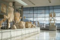 Interior of the New Acropolis Museum Royalty Free Stock Photo