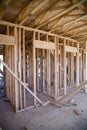 Interior of New Apartment Building under Construction