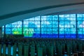 Interior of new chapel at the The Sanctuary of the Madonna of the Divine Love