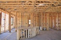 Interior of New Home Construction