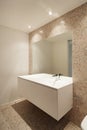 Interior new house, bathroom Royalty Free Stock Photo