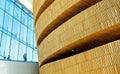 Interior of new modern opera in Oslo Royalty Free Stock Photo