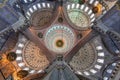 Interior of the New Mosque, known also as Yeni Cami, in Istanbul, Turkey. Royalty Free Stock Photo