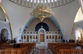 Interior of the new Orthodox Cathedral of the Resurrection of Christ in Tirana