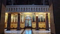 Interior of the New Royal Cathedral, in Curtea de Arges, Romania. Royalty Free Stock Photo