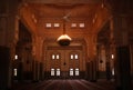 Interior of Niamey Grand mosque in Niamey, Niger Royalty Free Stock Photo