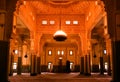 Interior of Niamey Grand mosque in Niamey, Niger Royalty Free Stock Photo