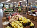 Interior of nice grocery store Trader Joe Royalty Free Stock Photo