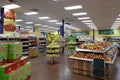 Interior of nice grocery store Trader Joe Royalty Free Stock Photo