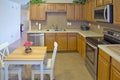 Interior of a nice modern kitchen design