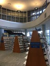 Interior of a nice public library