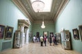 Interior of the Nicholas hall of the picture gallery in the Yusupov Palace on the Moika river embankment. Saint Petersburg,