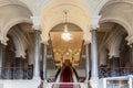 Interior of Nicholas Palace in St. Petersburg, the main entrance