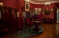 Interior of Nikolai Gogol museum in Moscow