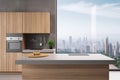 interior nobody home decor beige modern domestic sink bright furniture design cabinet. Generative AI. Royalty Free Stock Photo
