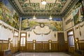 Interior of the North train station in Valencia, Spain