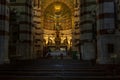 Interior of the Notre Dame de la Garde in Marseille. Religion and history Royalty Free Stock Photo