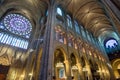 Interior of the Notre Dame de Paris