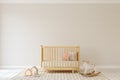 Interior of nursery. 3d render. Royalty Free Stock Photo