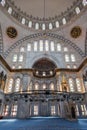 Interior of the Nuruosmaniye Mosque Royalty Free Stock Photo