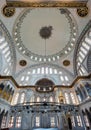 Interior of the Nuruosmaniye Mosque Royalty Free Stock Photo