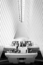 Interior of the Oculus, in Manhattan, New York City