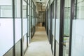 Picture of interior modern office corridor Royalty Free Stock Photo