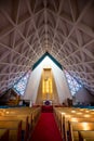 Interior of Olafsvik Church church