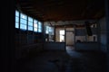 Interior of Old Abandoned Building