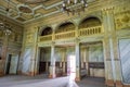 Interior of old abandoned palace in Sharivka, Kharkiv region Royalty Free Stock Photo