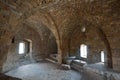 Interior of old castle in Saida, Lebanon