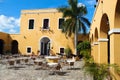 Interior in a old colonial cuban house Royalty Free Stock Photo