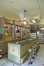 Interior of old drug store Royalty Free Stock Photo