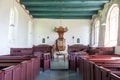 Interior old Dutch church Royalty Free Stock Photo